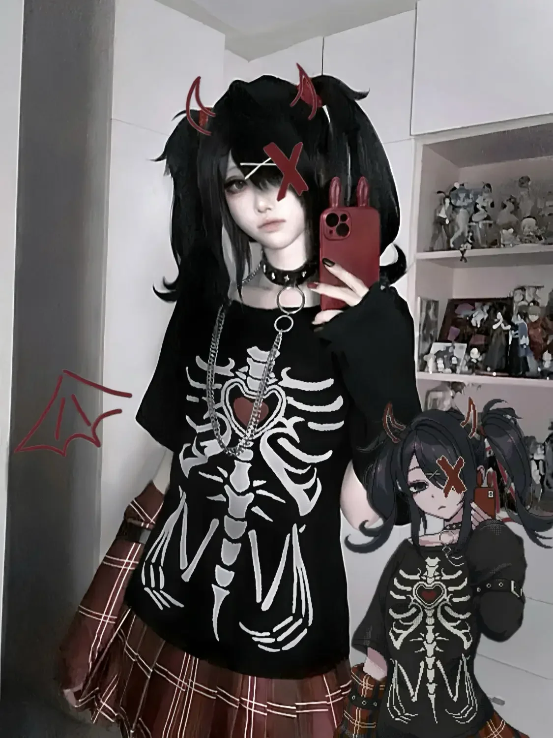 Needy Girl Overdose с короткими рукавами периферийные устройства для косплея сахарная