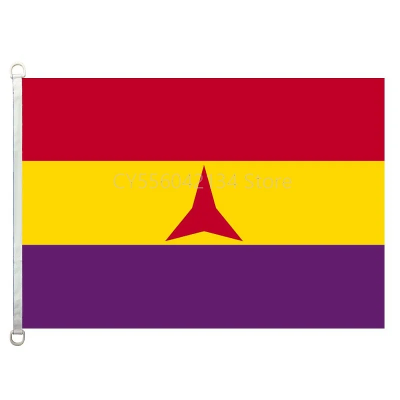 

Espagnol républicain Brigades internationales flag Home Decoration Outdoor Decor Polyester Banners and Flags 90x150cm 120x180cm