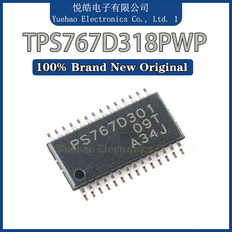 

TPS767D318 TPS767D301 TPS767D318PWP TPS767D301PWPR New Original TSSOP-28 MCU IC