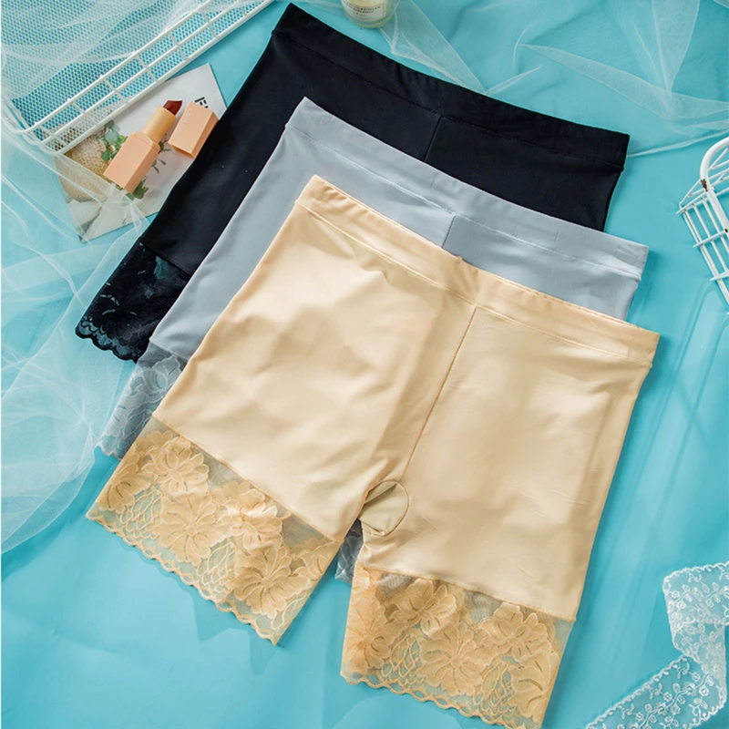 

Женские бесшовные кружевные трусики из вискозы, с высокой талией