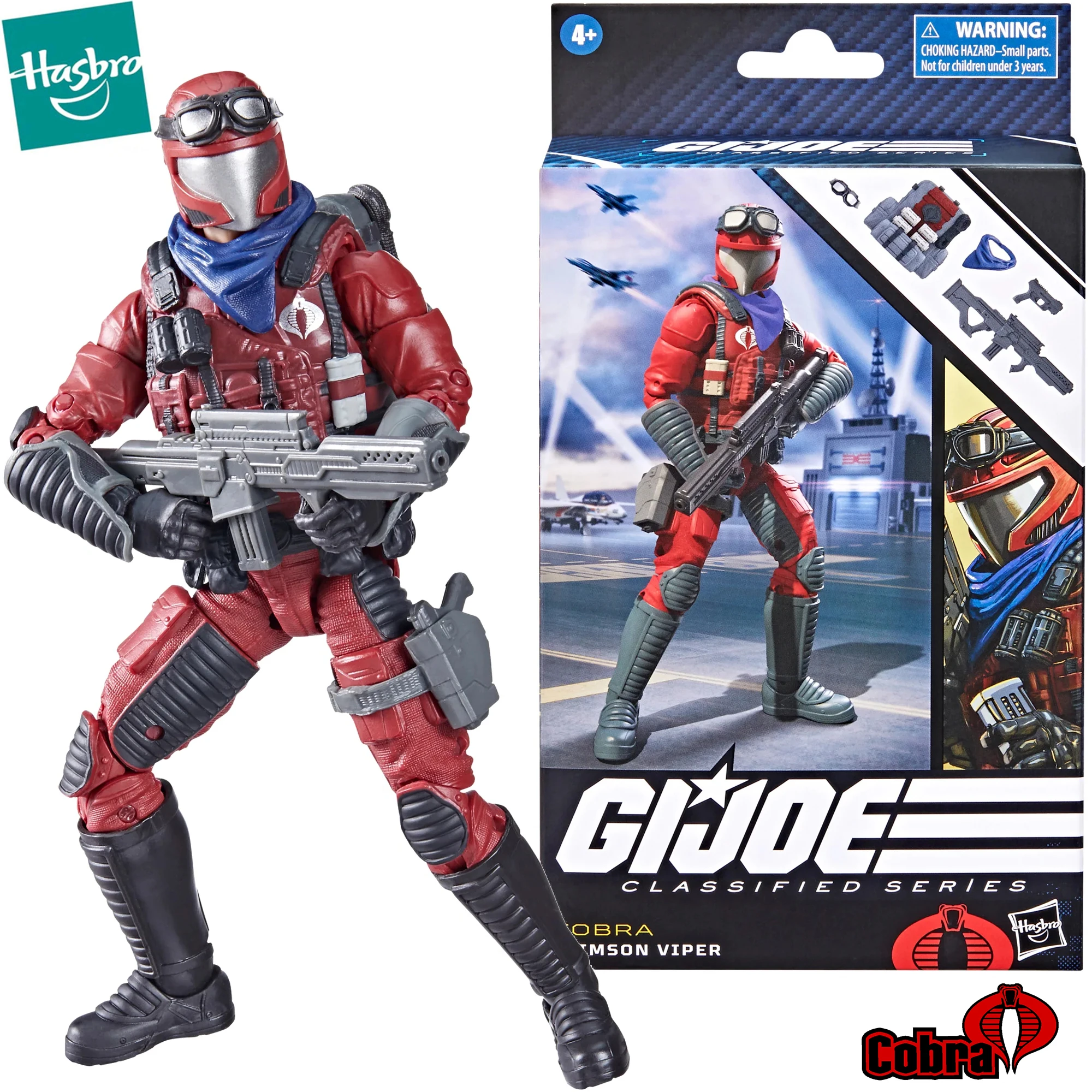 

In Stock Hasbro G.i. Joe Classified Series Crimson Viper, 85 Action Figure Collectible Model Toys Gifts for Fans