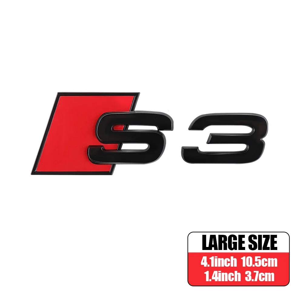 

Кузов автомобиля задний багажник ABS значок S3 S4 S5 S6 S7 S8 эмблема наклейка декоративные аксессуары для Audi A4 B8 B6 B9 B7 A3 8P 8V 8L A6 C7 C6 C5