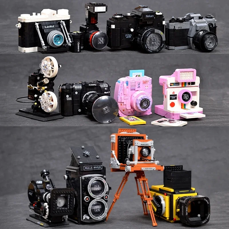 Цифровая зеркальная фотокамера Lezi в стиле ретро пленочный проектор фотоаппарат