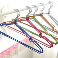 10pcs colorful rubber stainless steel hangers for clothes pegs antiskid drying clothes rack non slip hanger outdoor drying rack