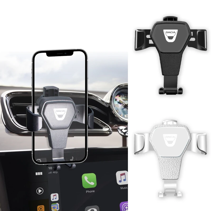 

Phone Holder In Car Air Vent Clip Mount Stand GPS Telefon Support For Dacia Duster sprin Logan Sandero jogger Lodgy MCV Stepway