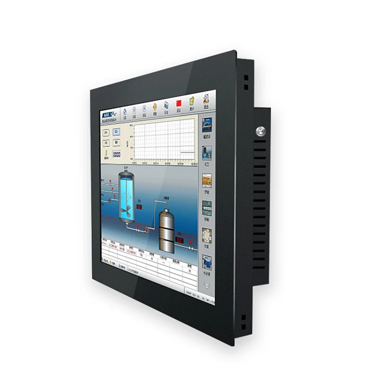

1000 nit настенный 12-дюймовый промышленный сенсорный экран с открытой рамкой, ЖК-монитор