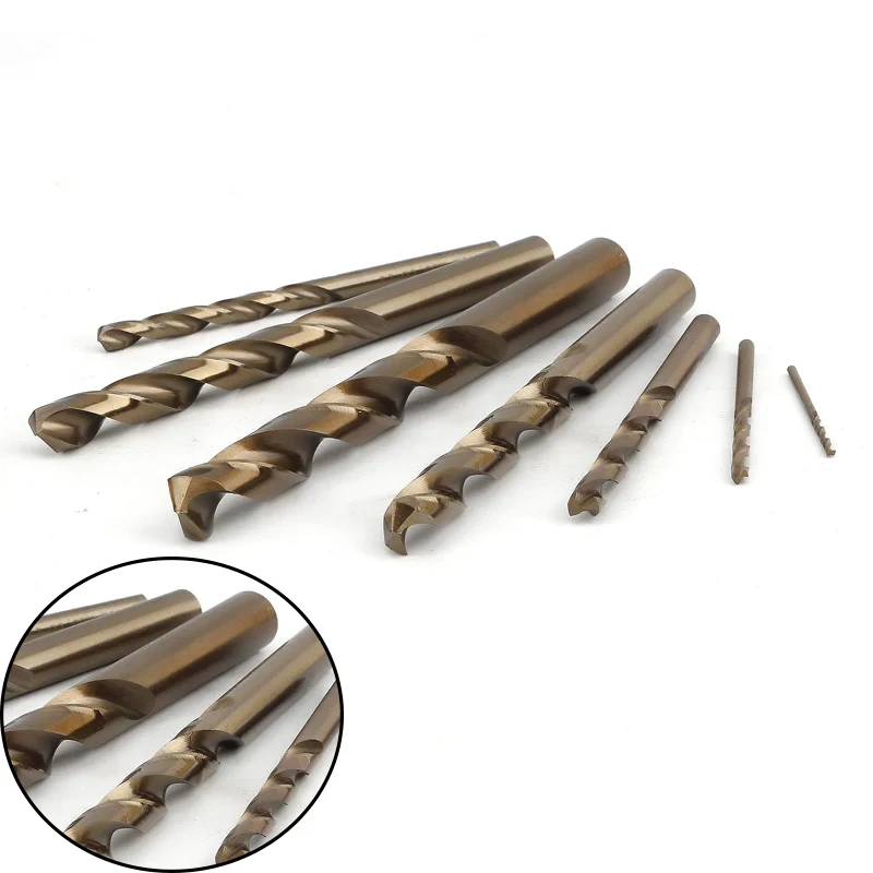 Спиральная дрель M35 из кобальта электрическая для железа металла нержавеющей