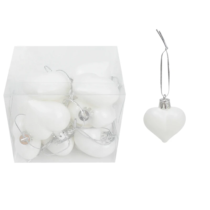 

Рождественские шары CYZIWEI, набор из 12 шт., красный, золотой, серебряный