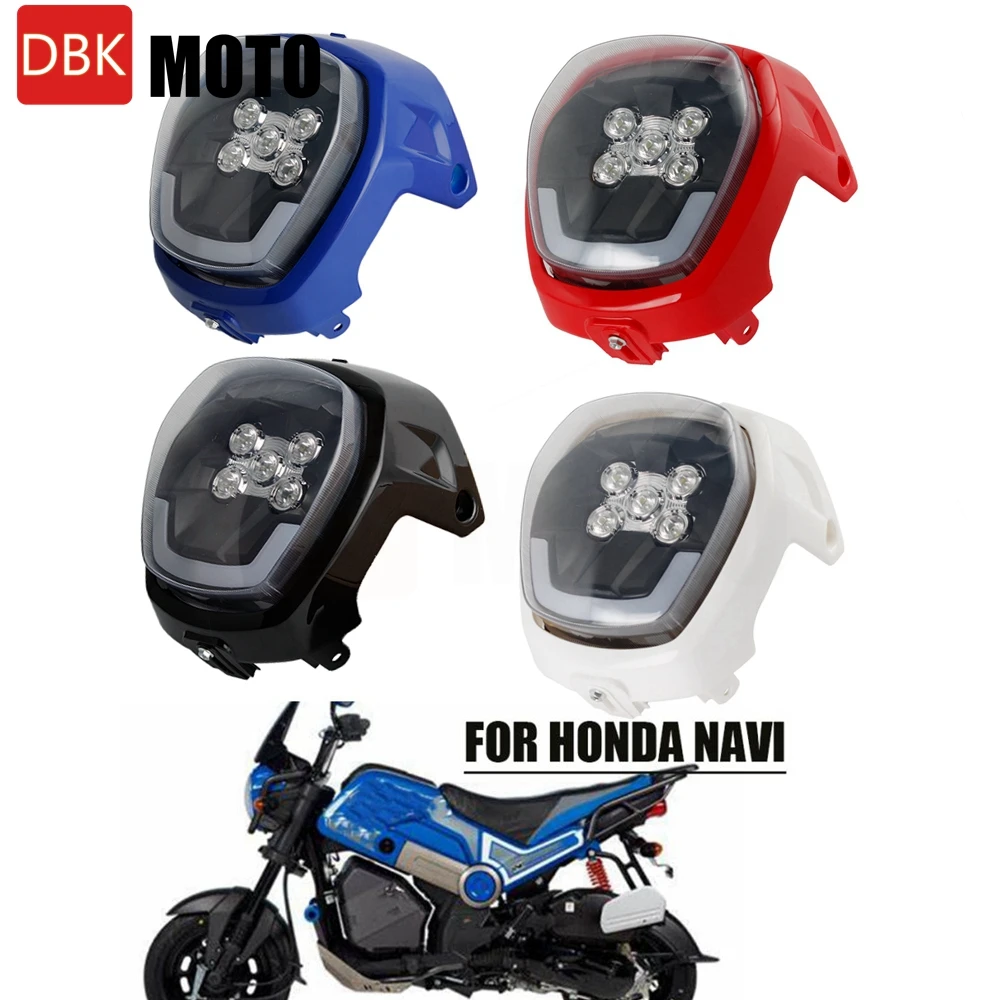 Светодиодная фара для мотоцикла в сборе обтекатель Honda 2017-2021 NAVI NVA110B 110 33110-k74-a01