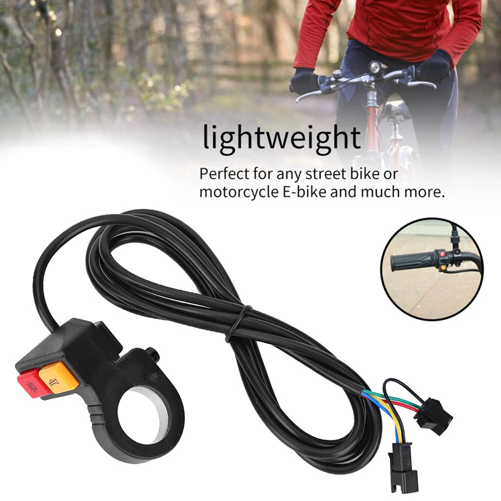 

Electric Mountain Bike Scooter Headlight Horn Horn Shift Button Switch for Motorcycle E-Bike Scooter