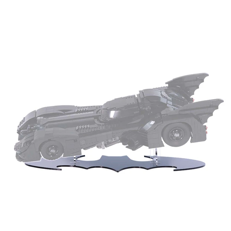 

Display Stand for Lego 1989 Batmobile 76139, 5MM Acrylic Stand for Lego 76139 (No Model Set Included)