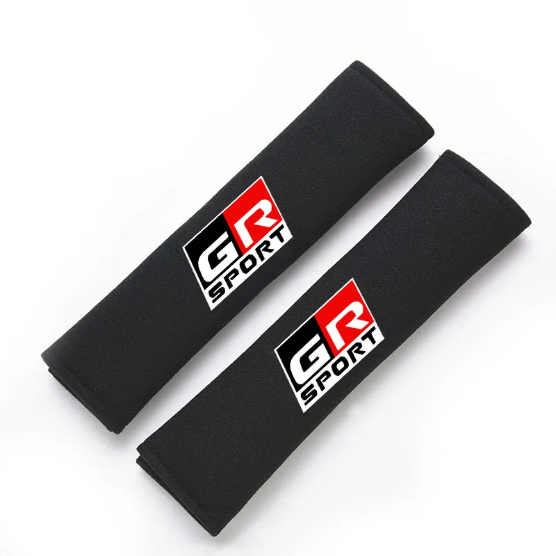 

Автомобильный ремень безопасности, наплечная крышка, дышащая для Toyota GR Sport Gazoo Racing Yaris 86 Corolla Hilux Supra C-HR аксессуары