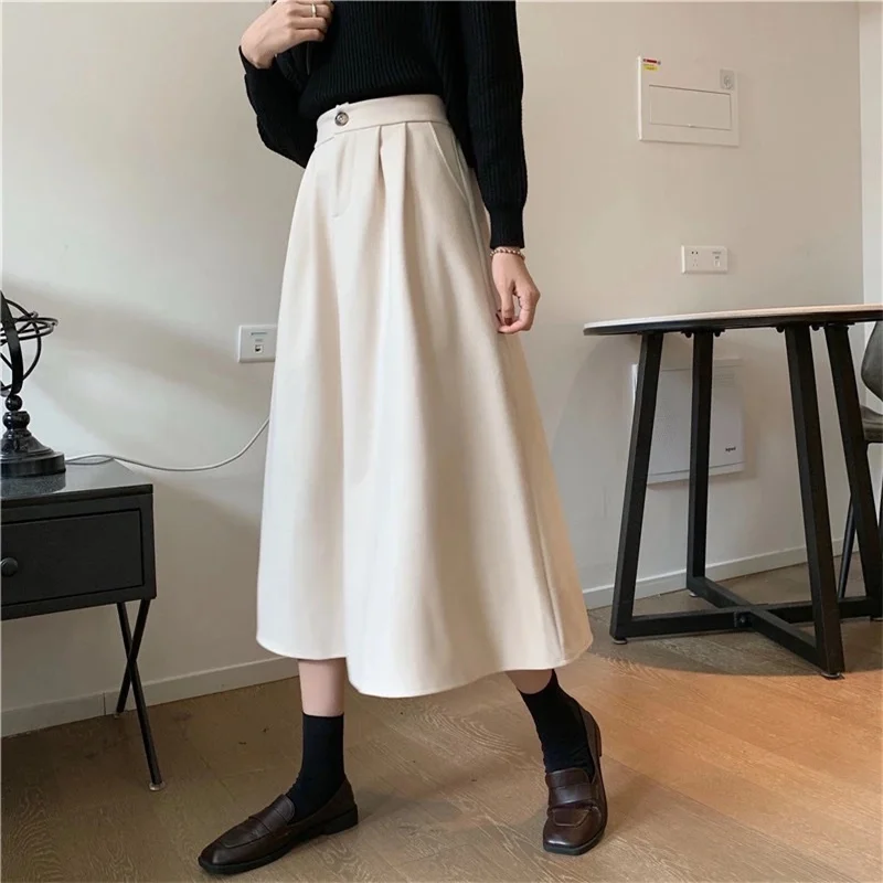 Рисунок 4 - Повседневная Длинная Юбка-миди А-силуэта