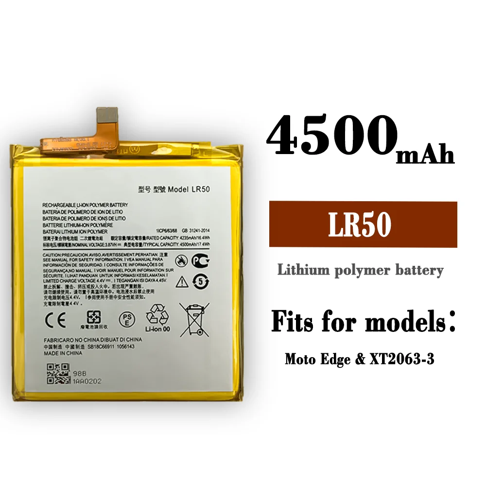 Original 4500mAh Replacement Battery For Motorola MOTO edge LR50 Phone Battery Series