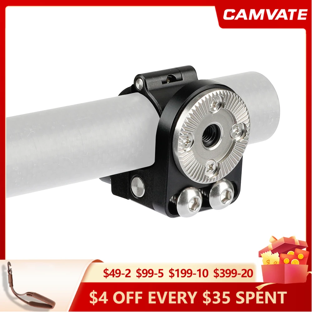 CAMVATE 25 мм одностержневой зажим со стандартным соединительным креплением ARRI Rosette и внутренней резьбой M6 для DJI Ronin-M, freefly MOVI