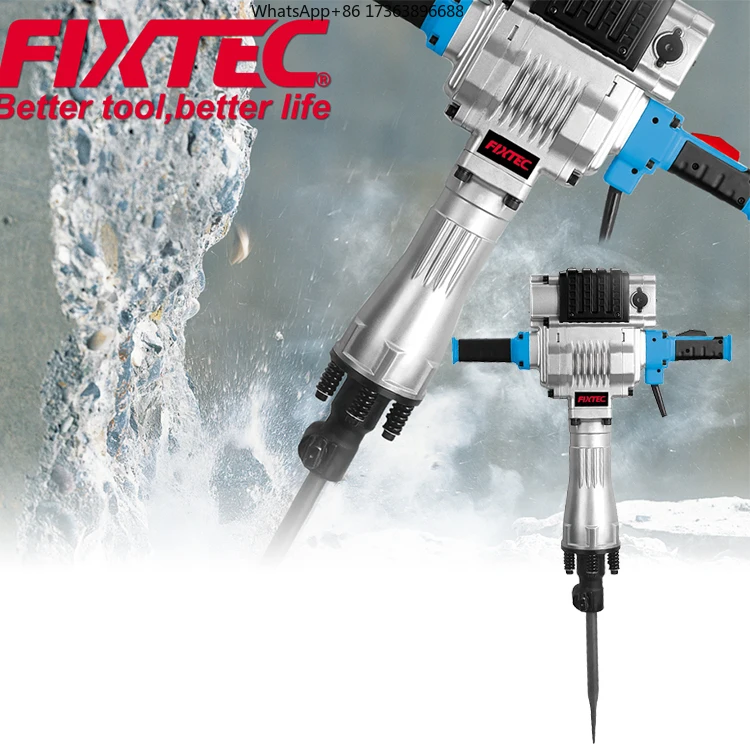 Фото Профессиональный электрический отбойный молоток FIXTEC 2100 Вт, 30 мм, HEX-крепление №3