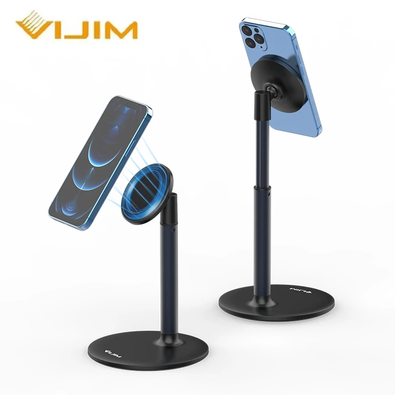 

VIJIM HP002 Desktop Magnetic Phone Stand Smartphone Holder Support Magsafe for iPhone 12 13 Mini Pro Max Phone Mount Accessory