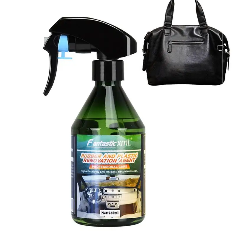 

260ml Car Leather Instrument Panel Retreading Agent Automotive Interior Leather Renovated Coating Paste Maintenance Agent