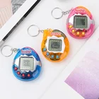 Прозрачные Электронные Домашние животные Tamagotchi 1 шт. 90S ностальгические 49 в одном Виртуальная кибер-игрушка робот собака классические игры подарки для детей