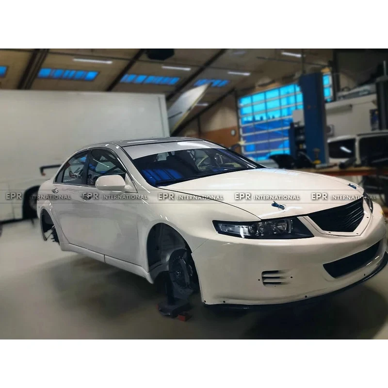 Фото Высококачественные широкие боковые пороги (юбки) для CL7 WTCC, тип 2005-2008 (рестайлинг), из стекловолокна №3
