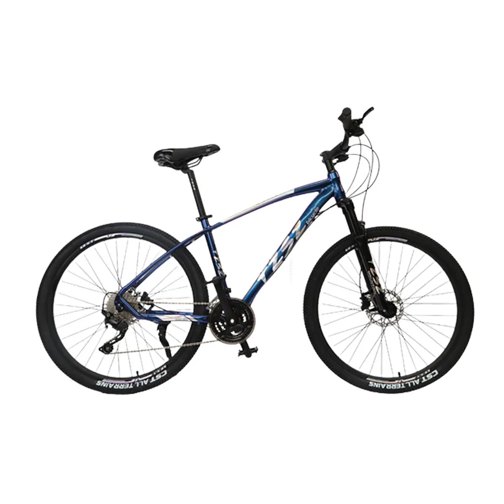 

Mountain Bike Road Bicycle Variable Speed 27.5 Inches Cross Country Adult Wear Resisting Dual Disc Brake Aluminium Alloy