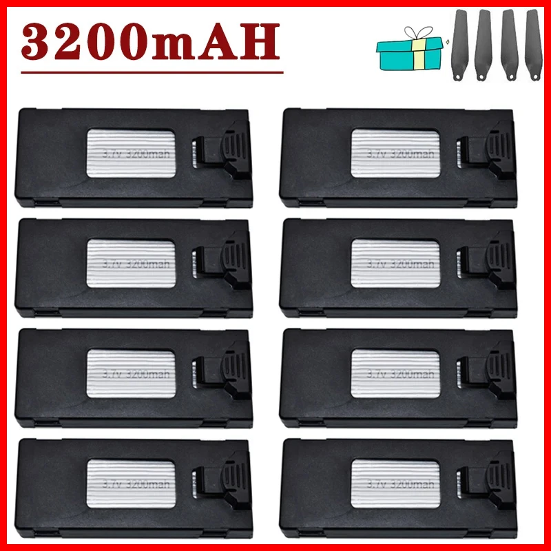 Аккумулятор для квадрокоптера E88 E99 E99S F185 3 7 в 3200 мАч