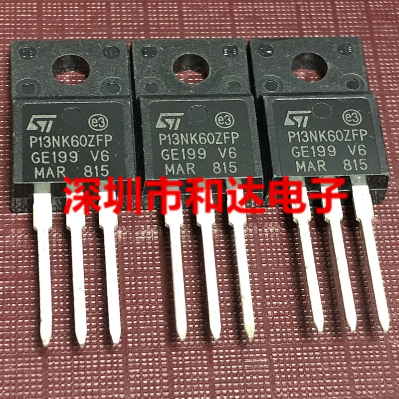 

5 шт.-10 шт. P13NK60ZFP STP13NK60ZFP TO-220F 600 в 13A оригинальный запас Новинка