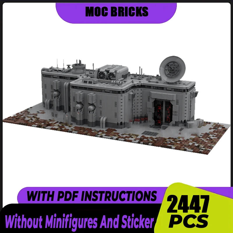 Конструктор Star Movie Moc имперский бункер технологическая модель кирпичи сделай сам