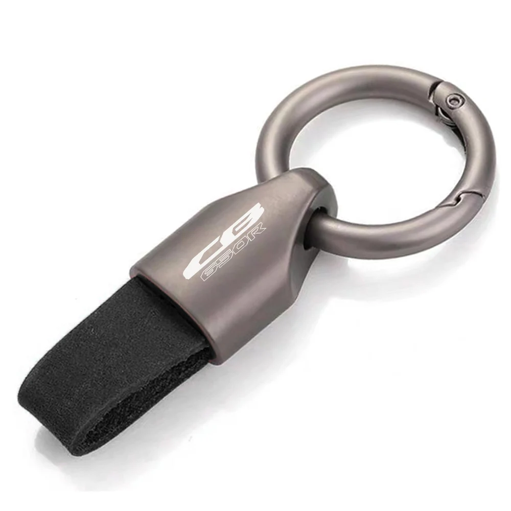 

Кожаный брелок для ключей с логотипом для Honda CB650R CB 650R, аксессуары для мотоциклов