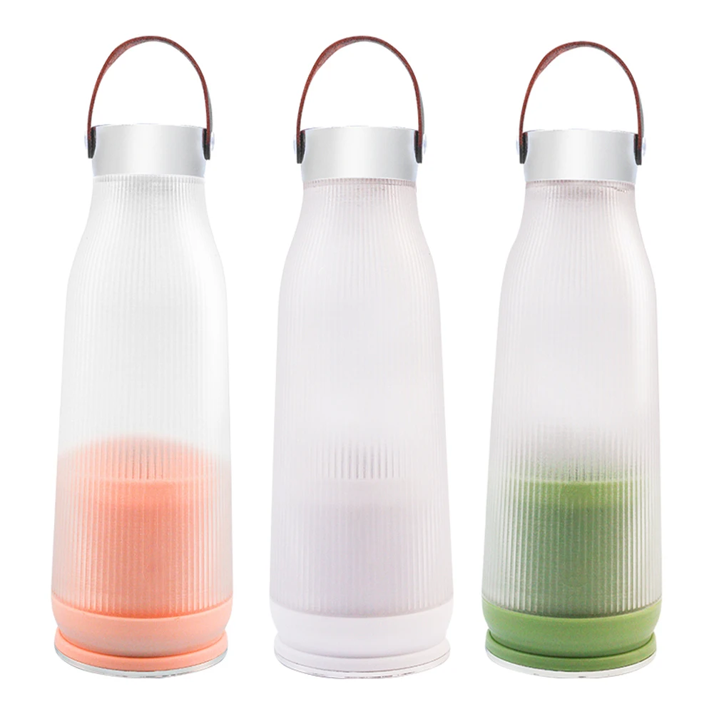 

Portable Blender Fruits Vegetables Juicer Cup Fruit Mixer Smoothies Milkshakes Juices Sport Yoga Outdoor Travel Hiking Gadgets