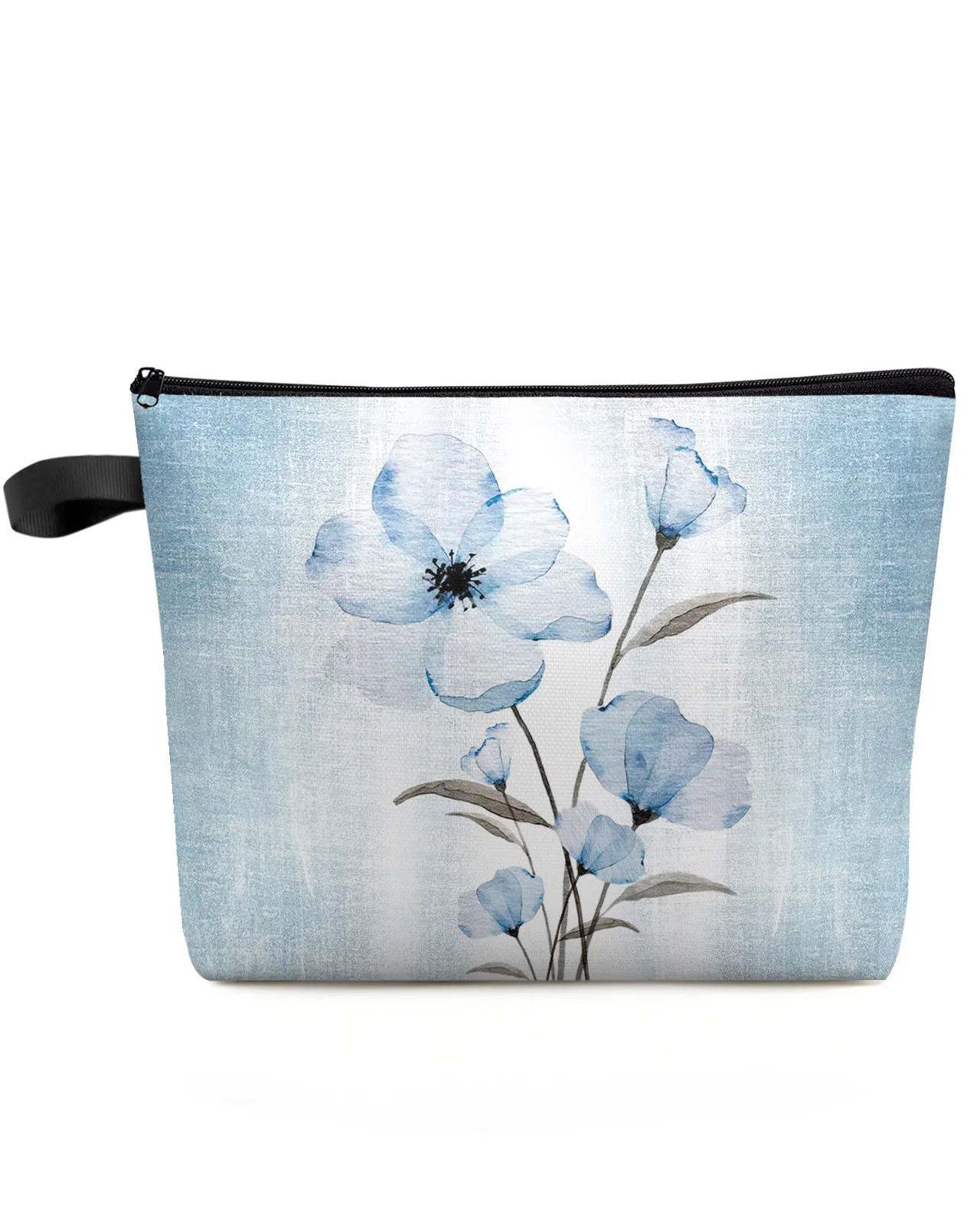 

Flower Gradual Retro Makeup Bag Pouch Travel Essentials Lady Women Cosmetic Bags Toilet Organizer Kids Storage Pencil Case