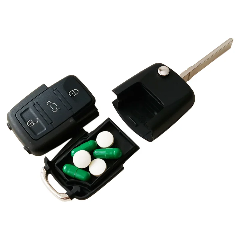 

Car key safe deposit box container waterproof secret hidden hollow box safe key box key box Sports