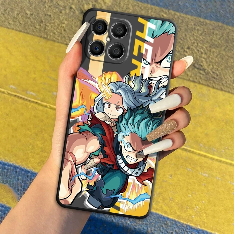 

My Hero Academia Anime Japan For Honor X8 X7 8X 5G 70 50 80 X9a X8a Lite X5 X6 X9 Magic 4 5 Pro Cover Case