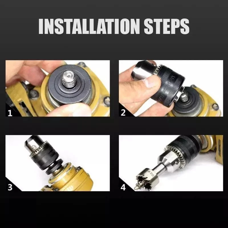 Promotion! Angle Grinder Electric Drill Conversion Collets Head For Woodworking Tool Accessories |