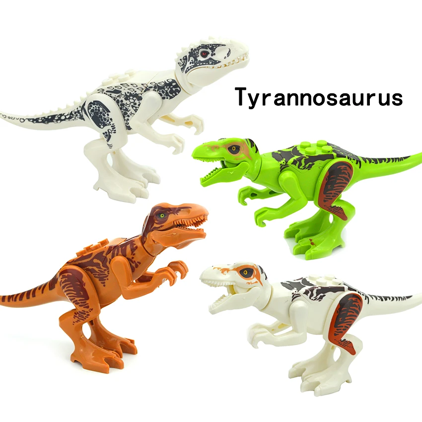 Конструктор динозавр Фигурки Динозавров Юрского периода тираннозавр рекс I-Rex