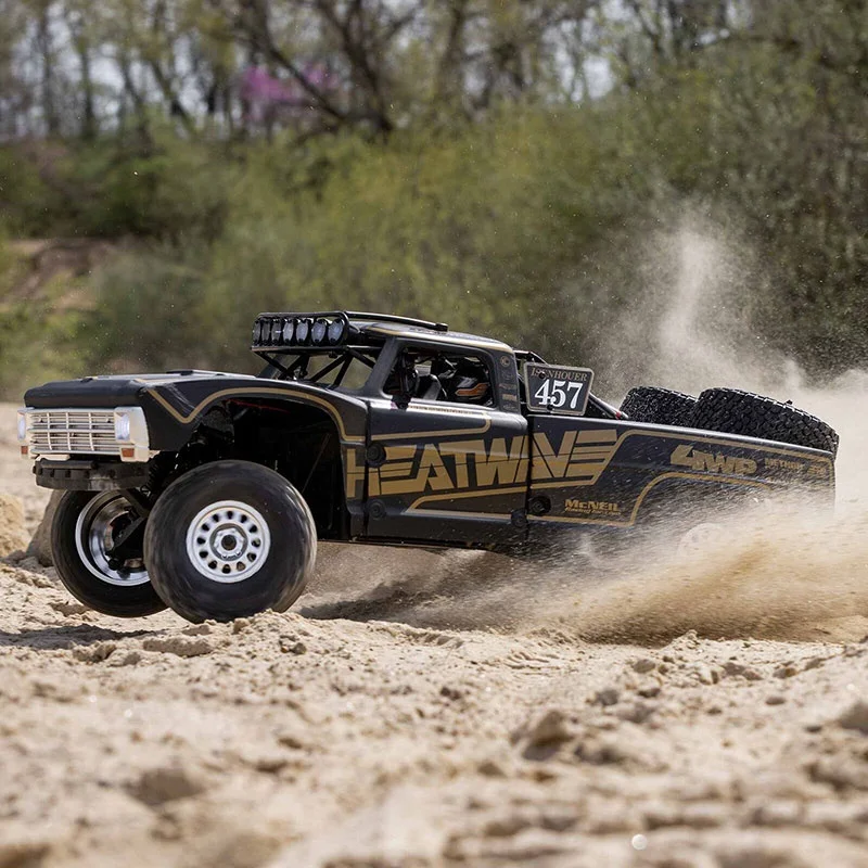 Новый LOSI RC маленький Baja Rey 2.0 Raptor 1/10 4 привода RTR пульт дистанционного управления