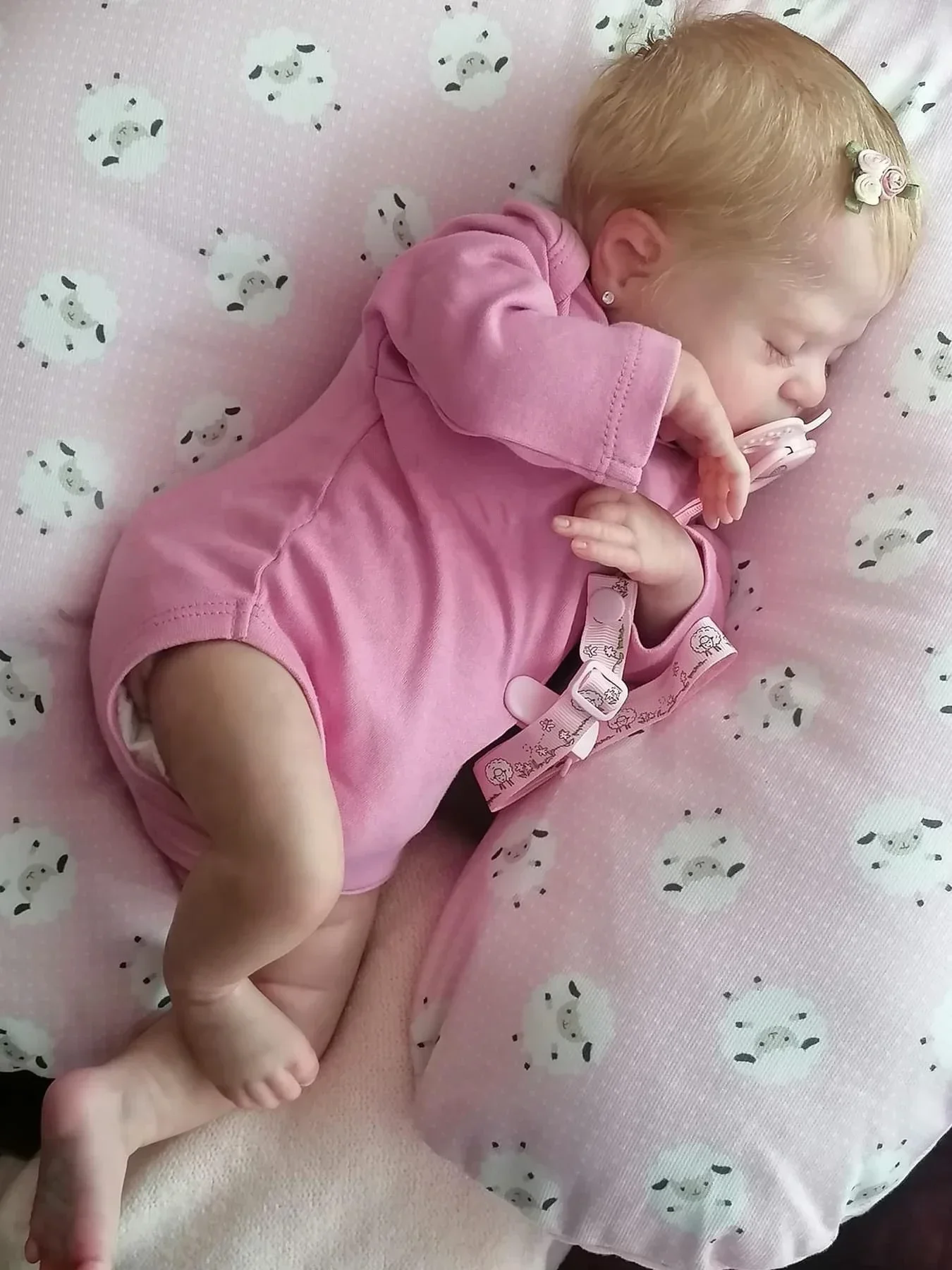 Кукла реборн Remi для новорожденных Реалистичная мягкая на ощупь многослойная