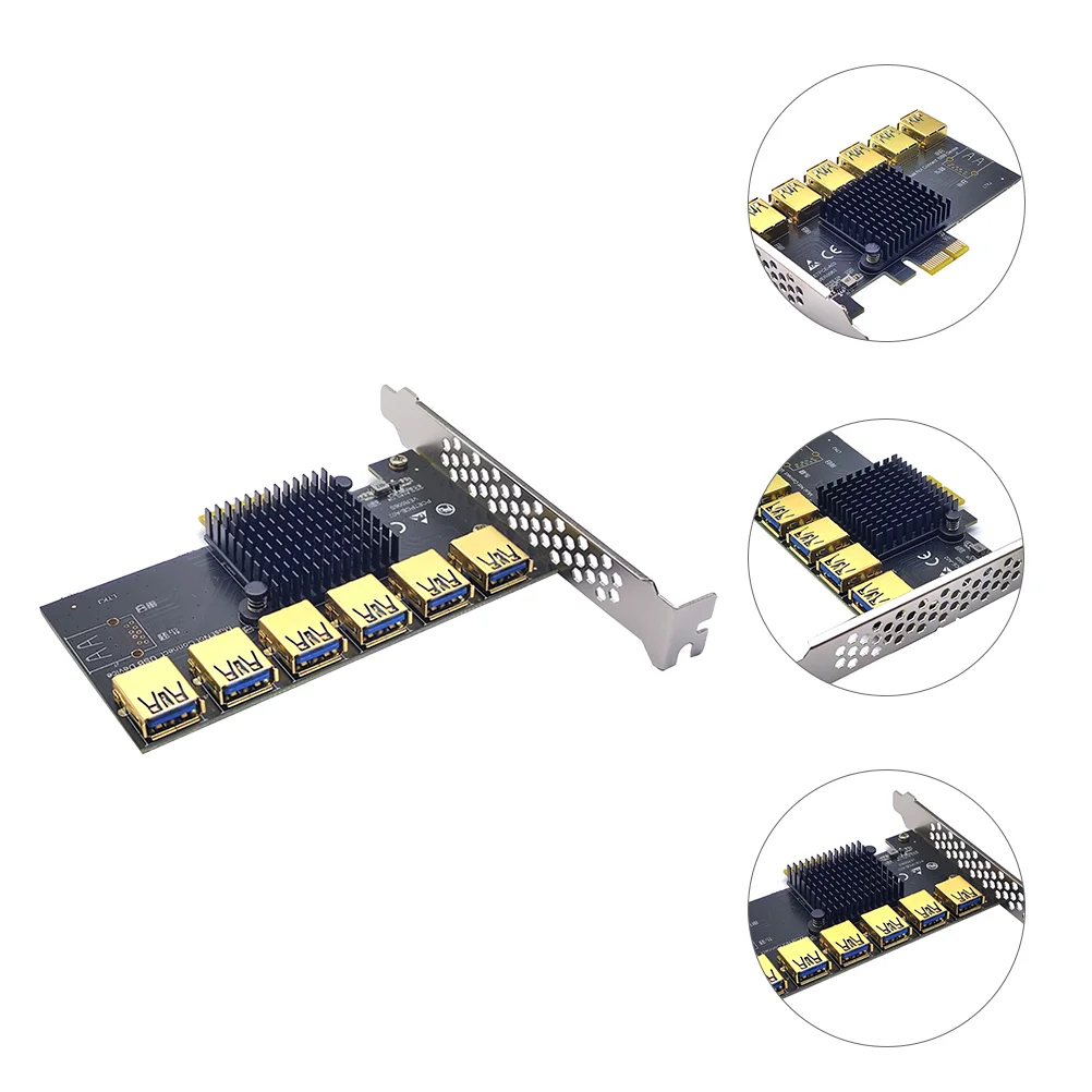 

PCIe на USB 3,0 удлинитель PCIE на 4 порта PCIe удлинитель адаптер