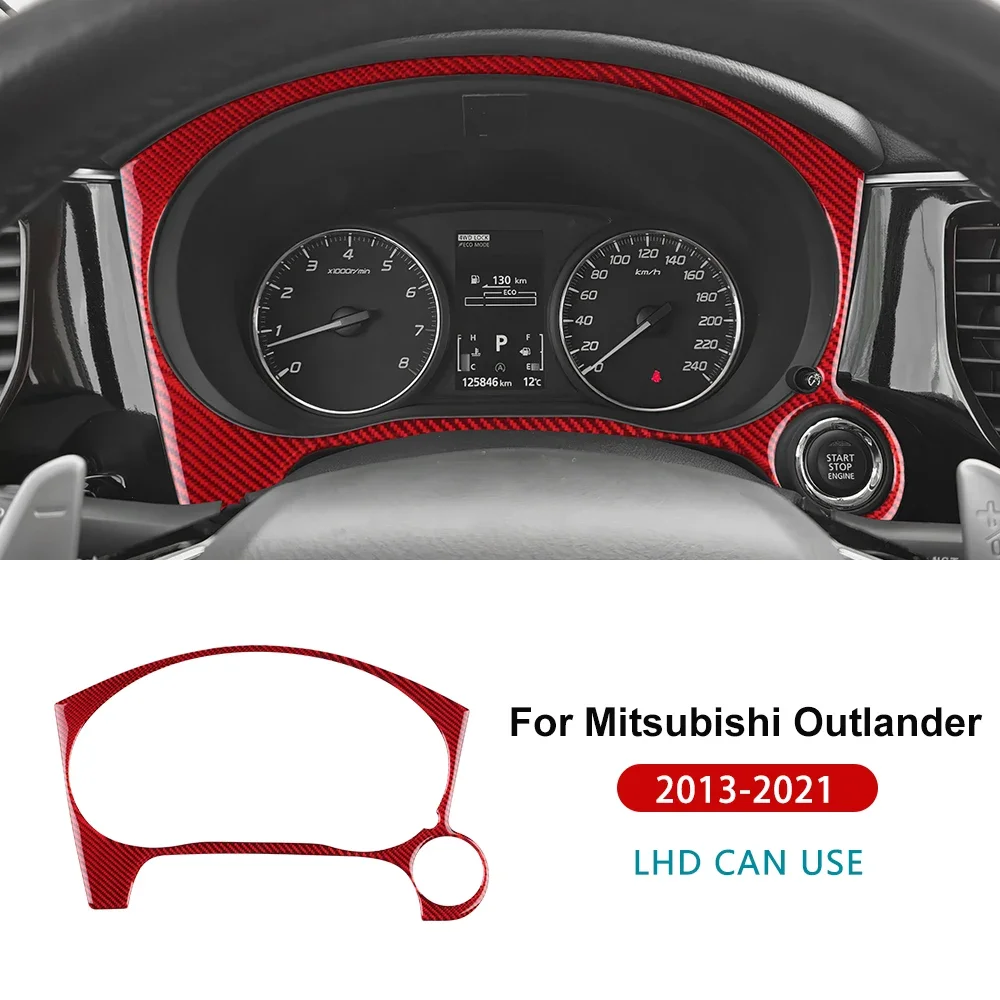 

Мягкое углеродное волокно для Mitsubishi Outlander 3 2013 2014 2015 2016 2017 2018 2019 2020 2021 LHD Speed Frame Декоративная наклейка