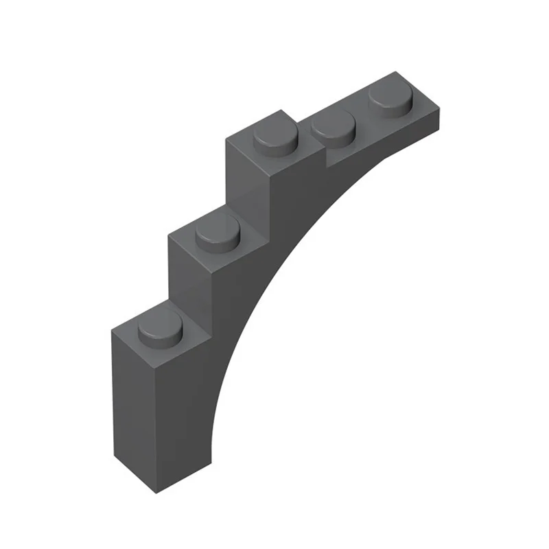 Фото 50 шт. MOC Bricks W. Bow 1x5x4 Arch Trunk Particles Building Blocks Запчасти 2339 14395 DIY Классические аксессуары для деревьев №3