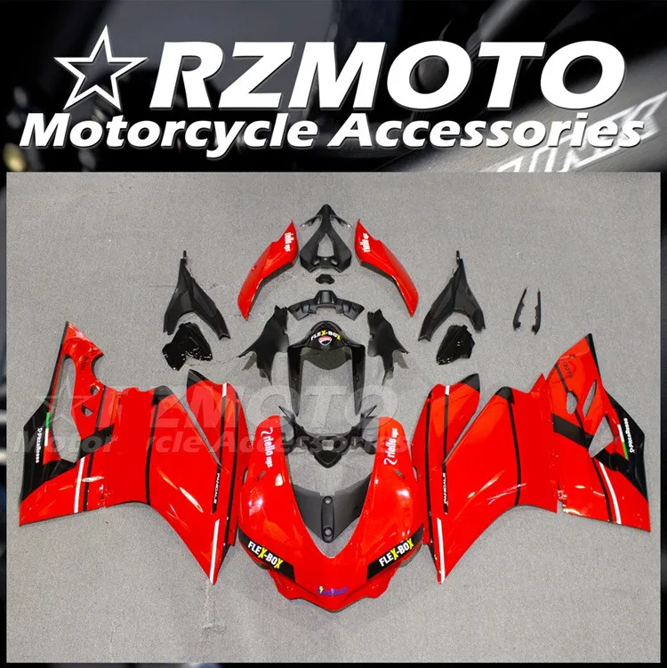 

Новый комплект обтекателей из АБС-пластика подходит для Ducati 959 1299 Panigale s 2015 2016 2017 2018 Комплект кузова 15 16 17 18 красная Глянцевая вставка