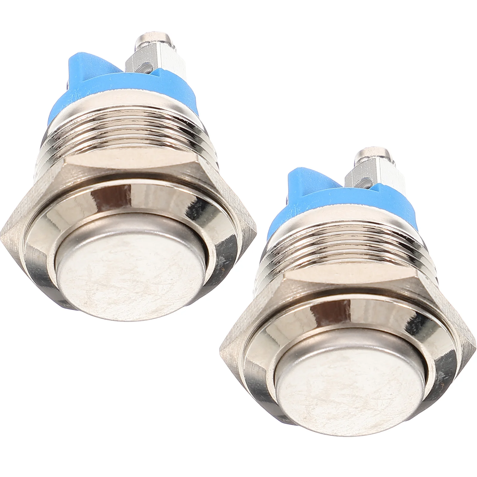 

2pcs Door Bell Ringer Button Door Bell Button Only Auto-reset Panel Push Button