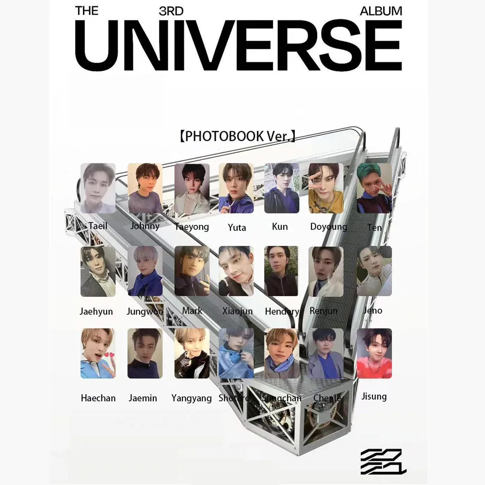 Kpop NCT 2021 el tercer álbum universo PHOTOBOOK Ver. Tarjeta Lomo para fotos