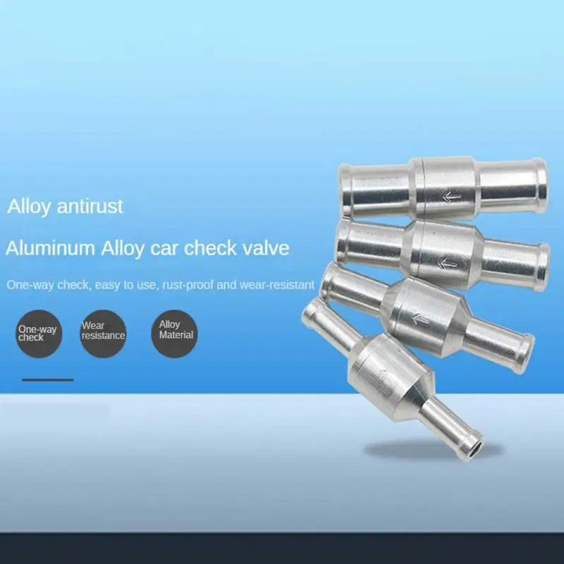 

1PC 4/6/8/10/12mm Aluminum Alloy Fuel One-Way Check Valve Automotive Oil Circuit Pagoda Quick Plug High-Temperature Resistant