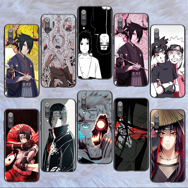 

Naruto Akatsuki Anime Fitted For Xiaomi Mi 12 12X 11T 11i 11 10T Note 10 9T 9 SE 3 CC9E Pro Lite Ultra Black Silicone Phone Case