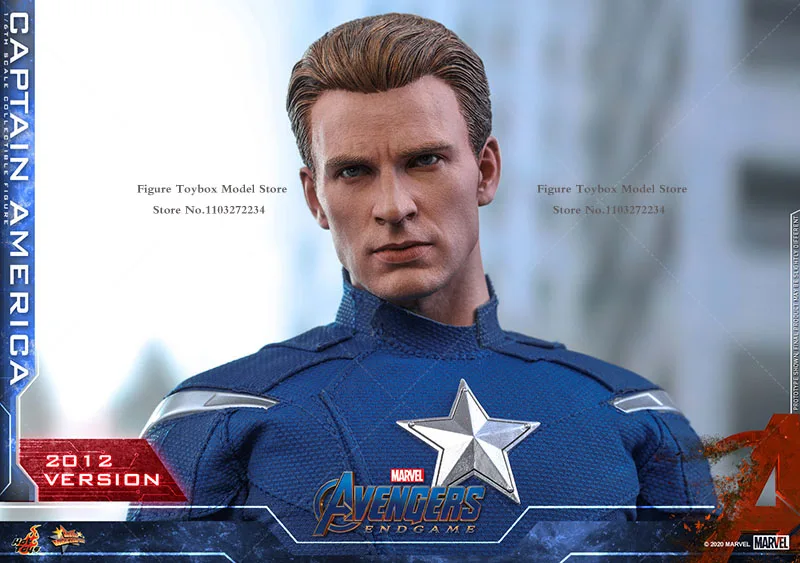 Hot Toys MMS563 1/6 Капитан Америка Крис Эванс фигурка