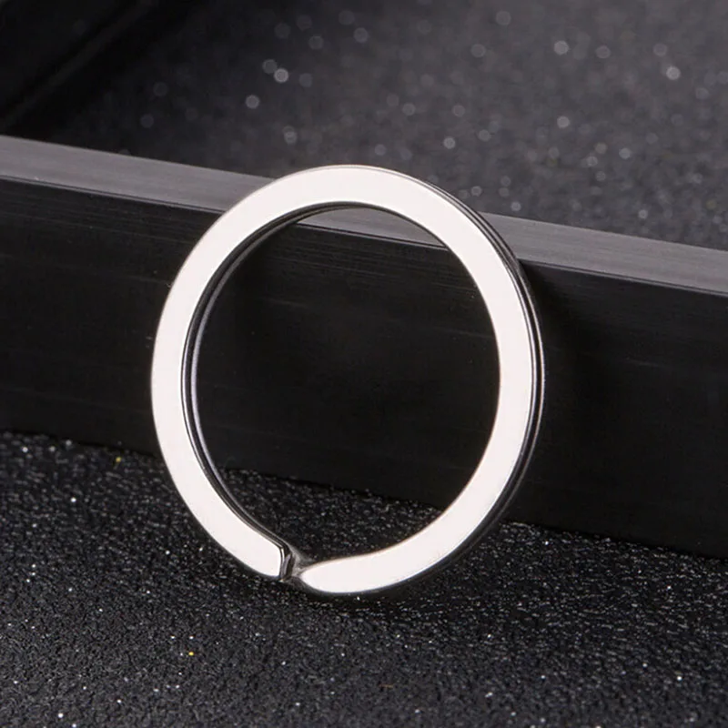 

10PCS/lot DIY Rings Hook DIY Polished Silver Split Ring Hook For Metal Bag Accessories