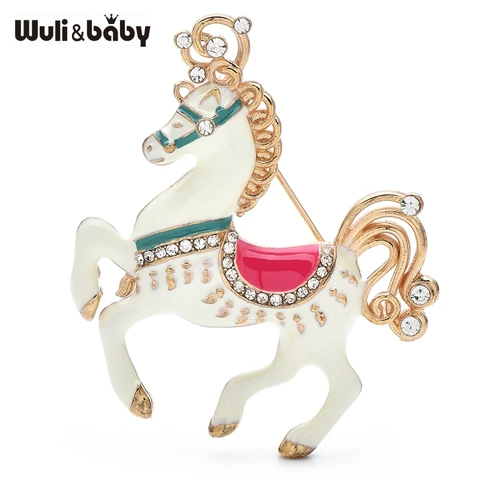 Wuli&baby брошь единорог