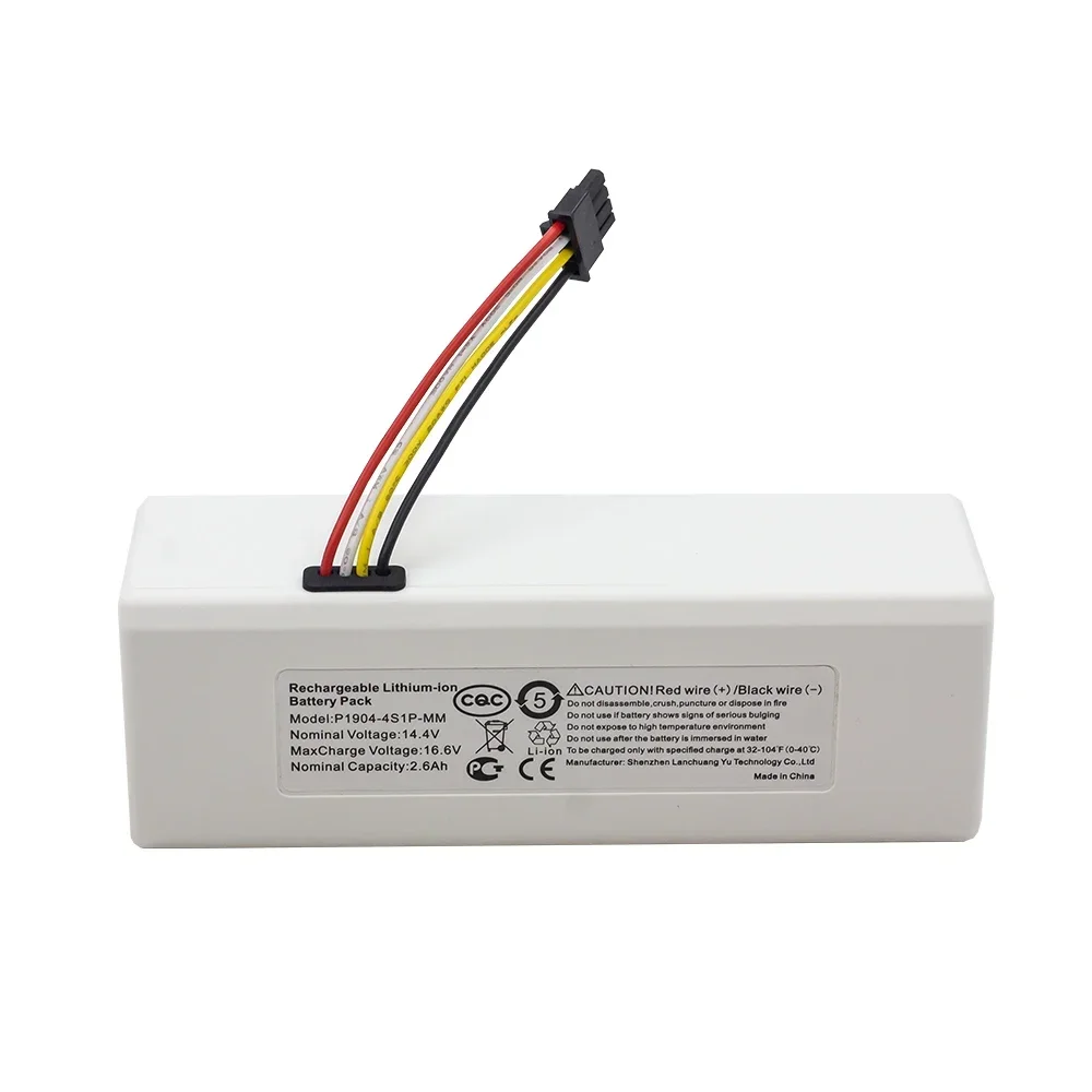 Аккумулятор 1C для робота-пылесоса Xiaomi Mijia STYTJ01ZHM 14 4 В 2600 мАч