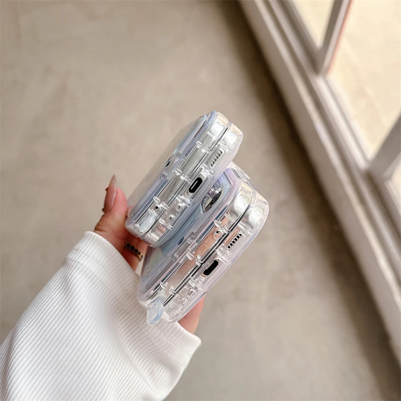 Чехол для телефона Multeasy с милым единорогом и ремешком Samsung Galaxy Z Flip 5 4 Animal Design